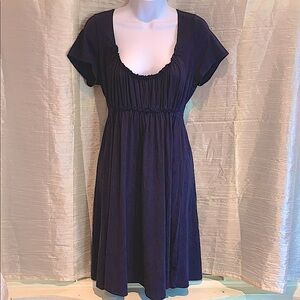 J Crew Casual Navy Blue Dress